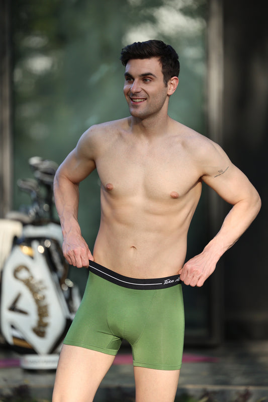 Men’s Luxury Fit Trunk – Ultra-Soft Lenzing Micro Modal Fabric – Fern Green