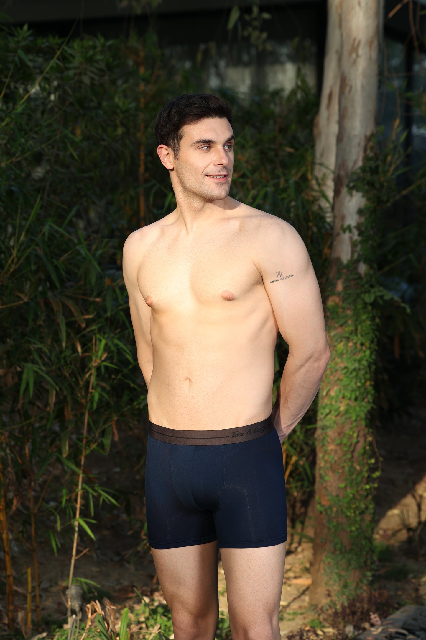 Men’s Luxury Fit Trunk – Ultra-Soft Lenzing Micro Modal Fabric – Navy