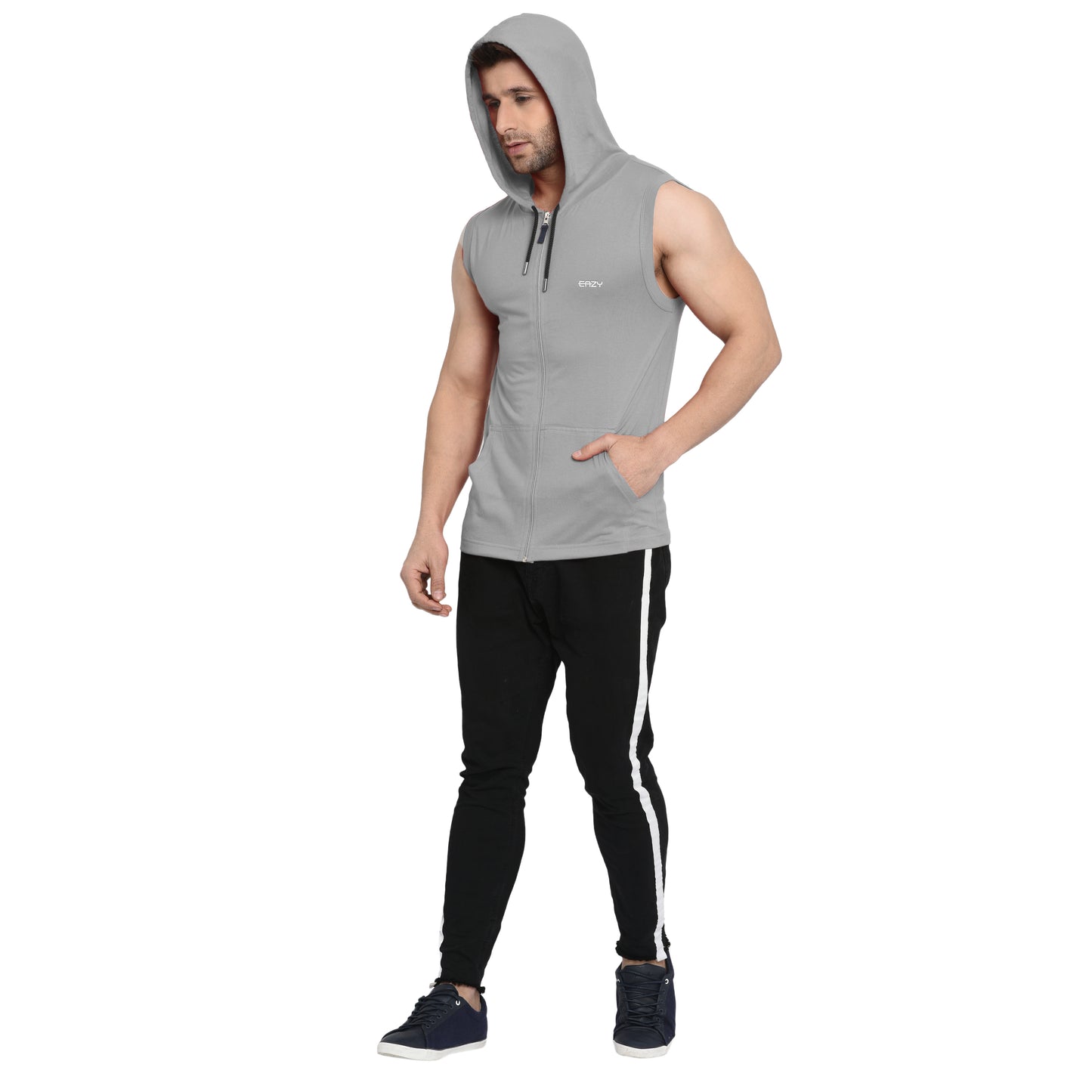Men's Casanova Hoodie - Regular Fit Rich Cotton - Urban Grey