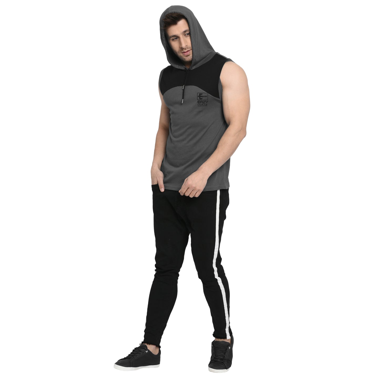 Men's Blaze Hoodie - Regular Fit Rich Cotton - Titan Grey