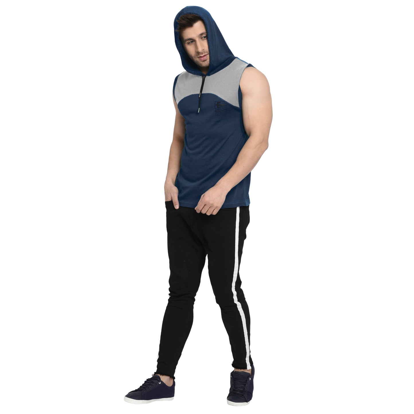 Men's Blaze Hoodie - Regular Fit Rich Cotton - Midnight Blue