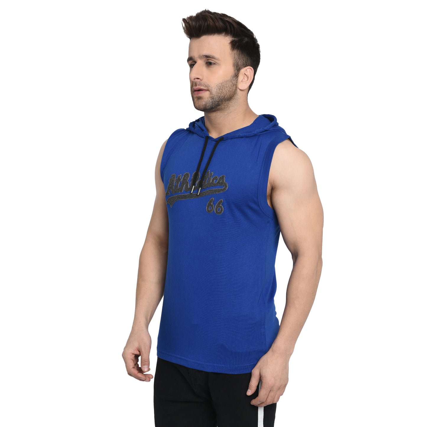 Men's Electro Hoodie - Regular Fit Rich Cotton - Storm Blue