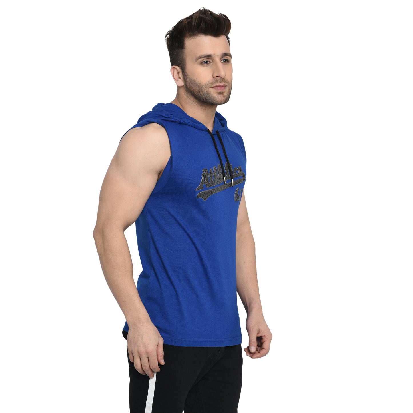 Men's Electro Hoodie - Regular Fit Rich Cotton - Storm Blue