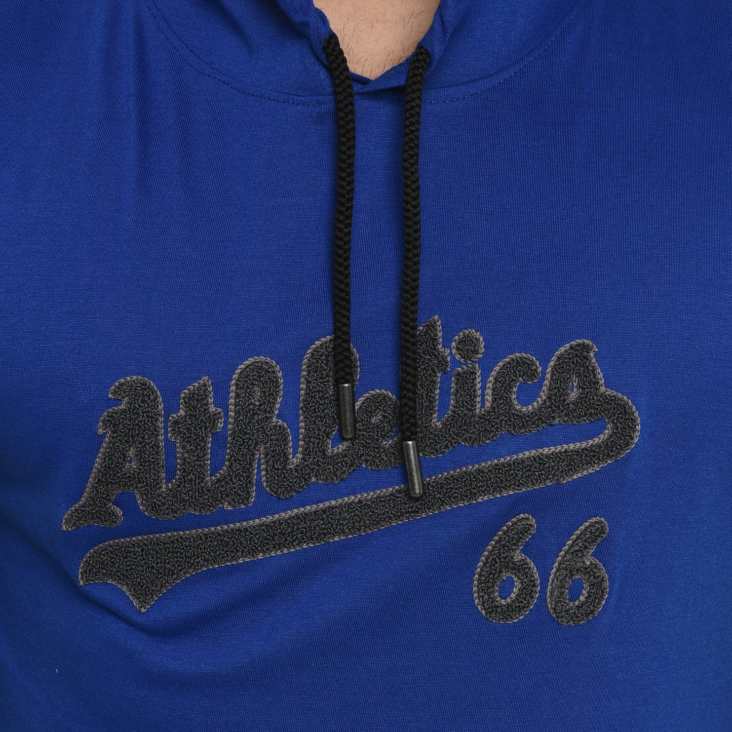 Men's Electro Hoodie - Regular Fit Rich Cotton - Storm Blue