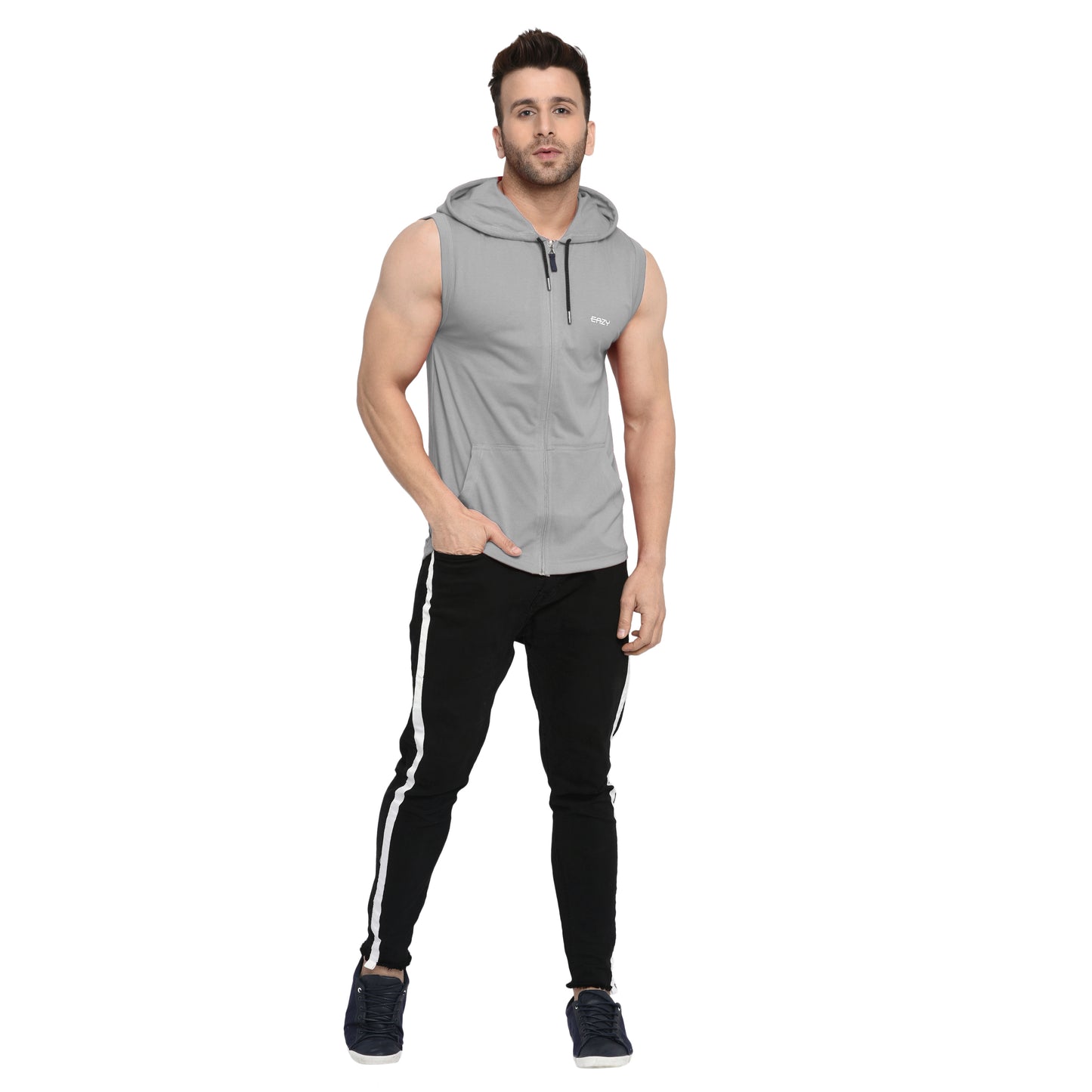 Men's Casanova Hoodie - Regular Fit Rich Cotton - Urban Grey