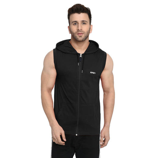 Men's Casanova Hoodie - Regular Fit Rich Cotton - Shadow Black