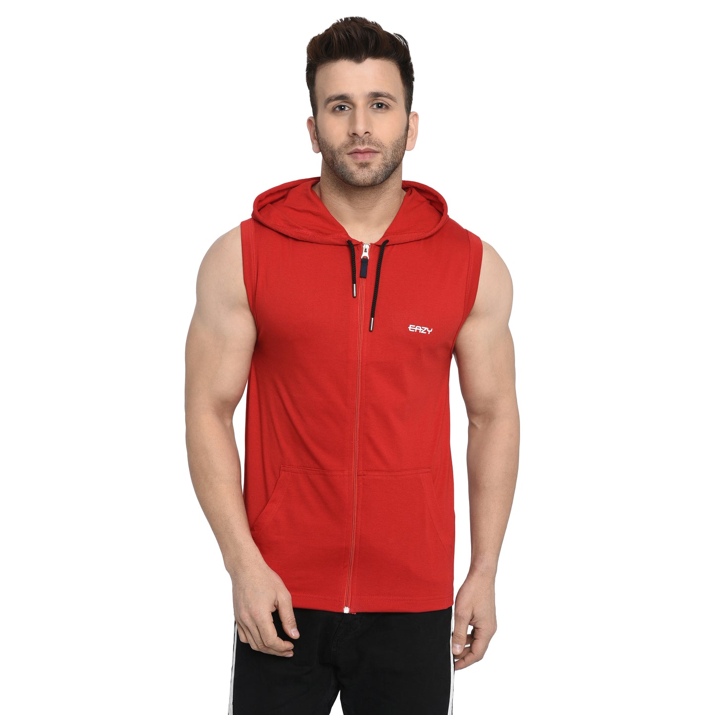 Men's Casanova Hoodie - Regular Fit Rich Cotton - Rebel Red