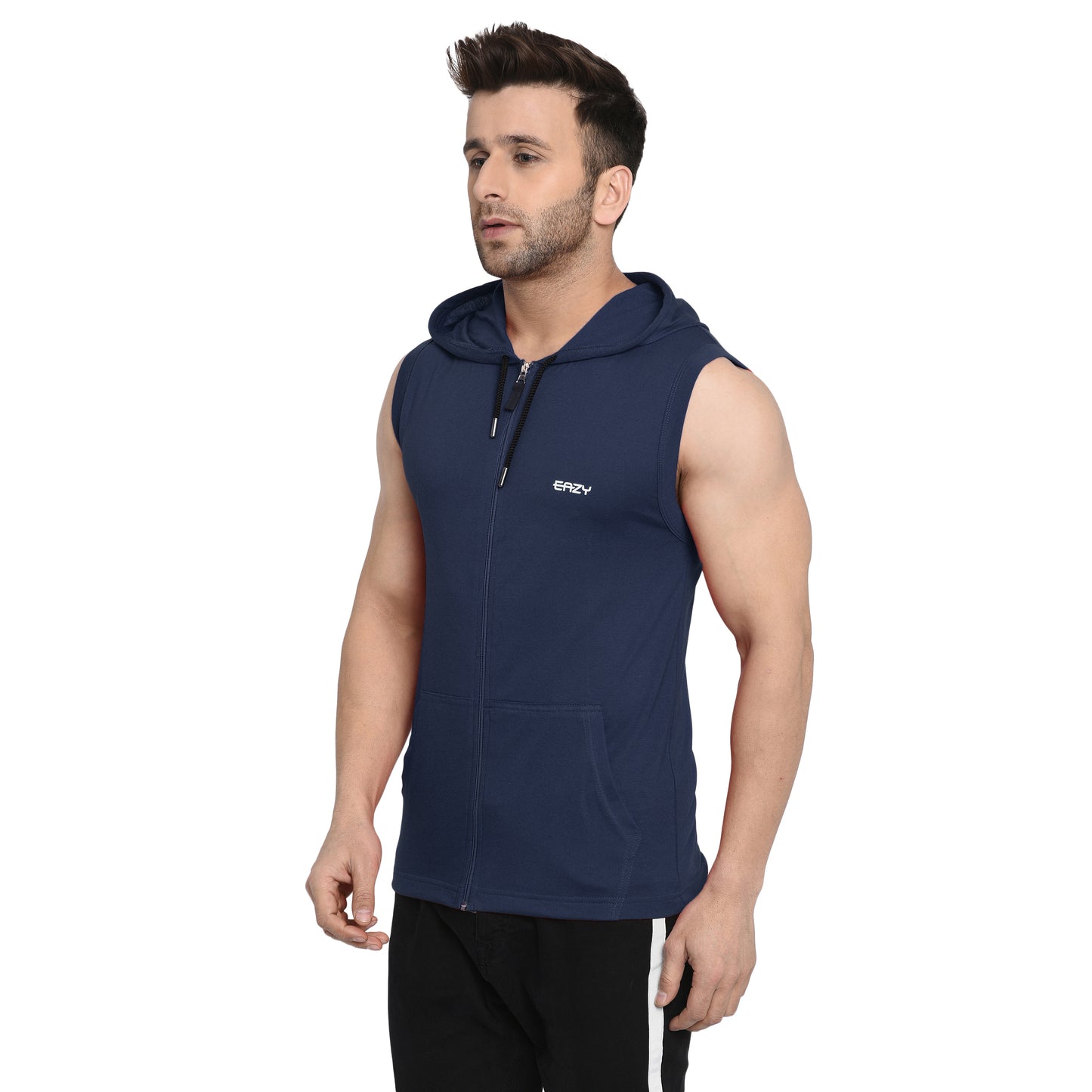 Men's Casanova Hoodie - Regular Fit Rich Cotton - Midnight Blue