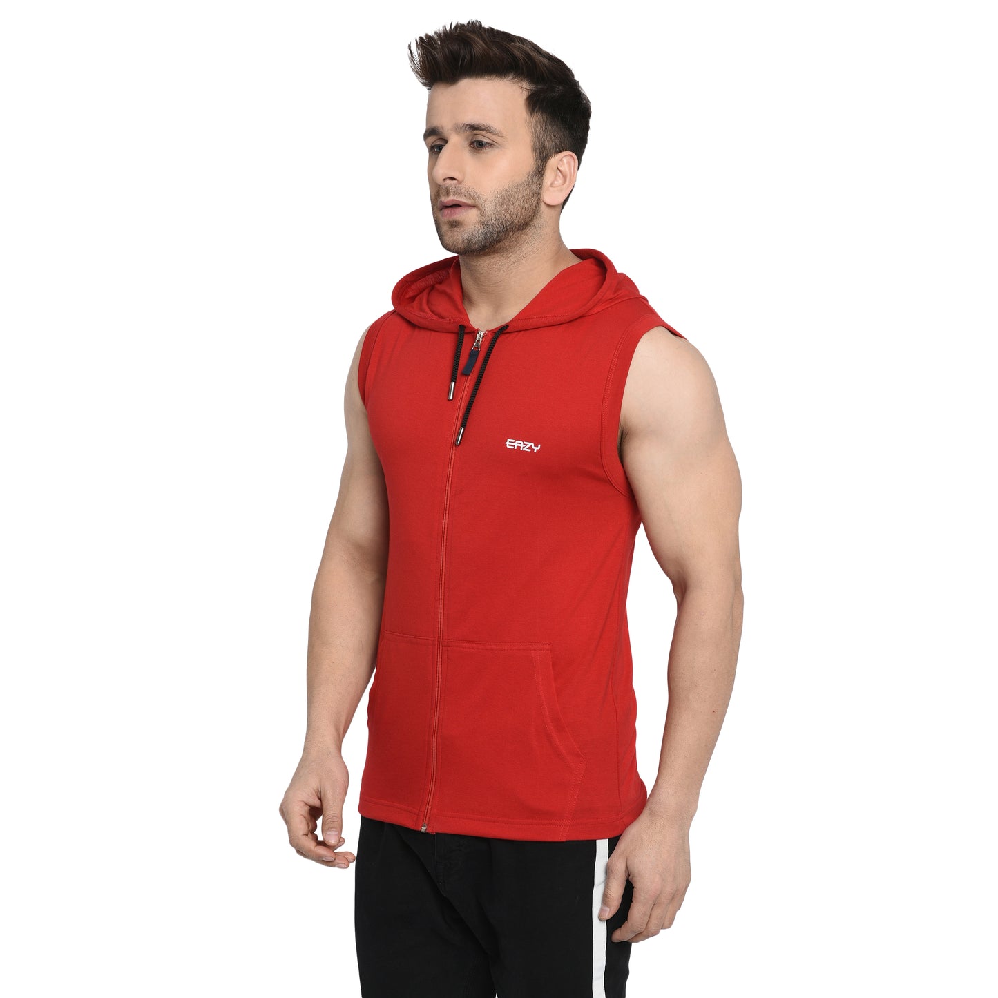 Men's Casanova Hoodie - Regular Fit Rich Cotton - Rebel Red