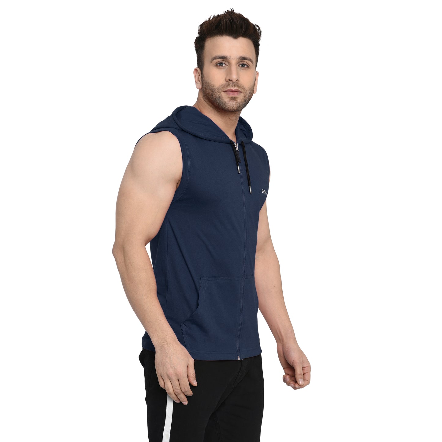 Men's Casanova Hoodie - Regular Fit Rich Cotton - Midnight Blue