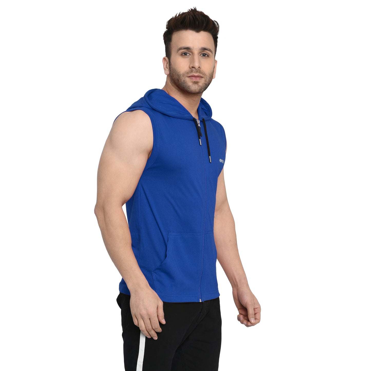 Men's Casanova Hoodie - Regular Fit Rich Cotton - Storm Blue