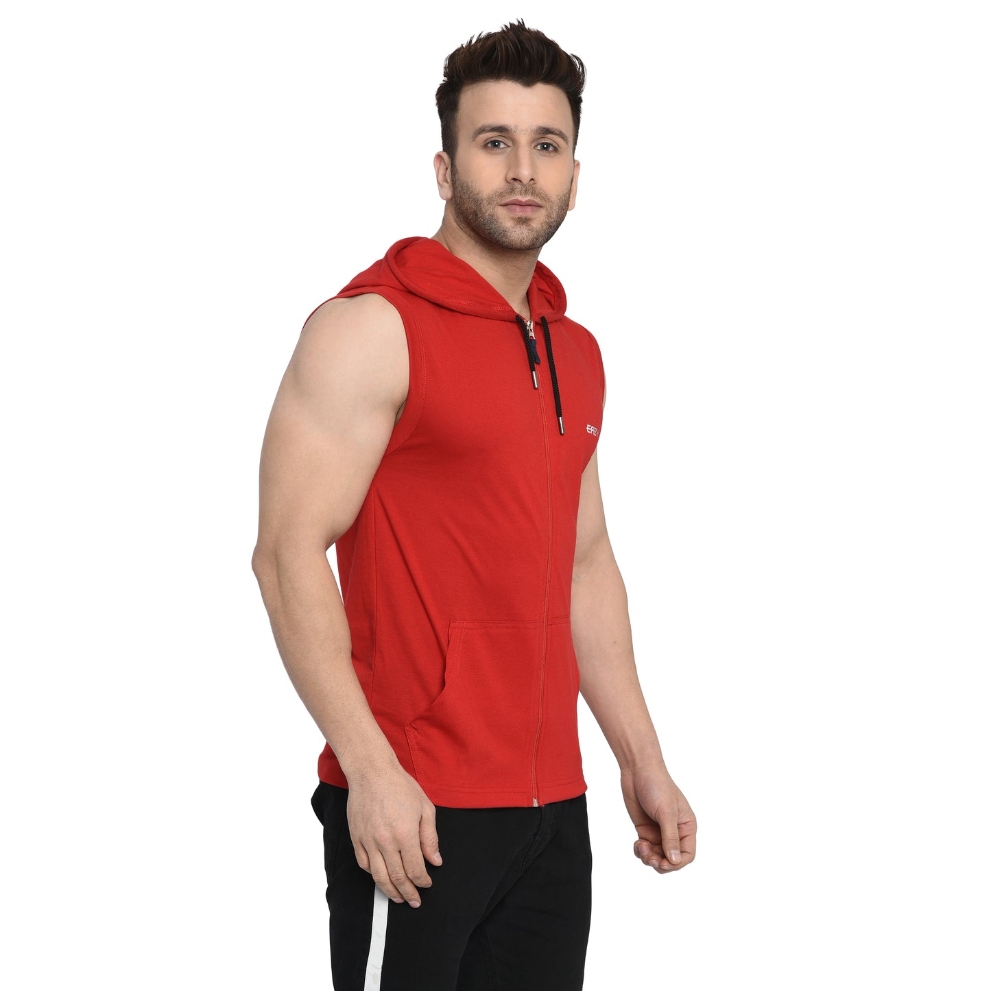 Men's Casanova Hoodie - Regular Fit Rich Cotton - Rebel Red