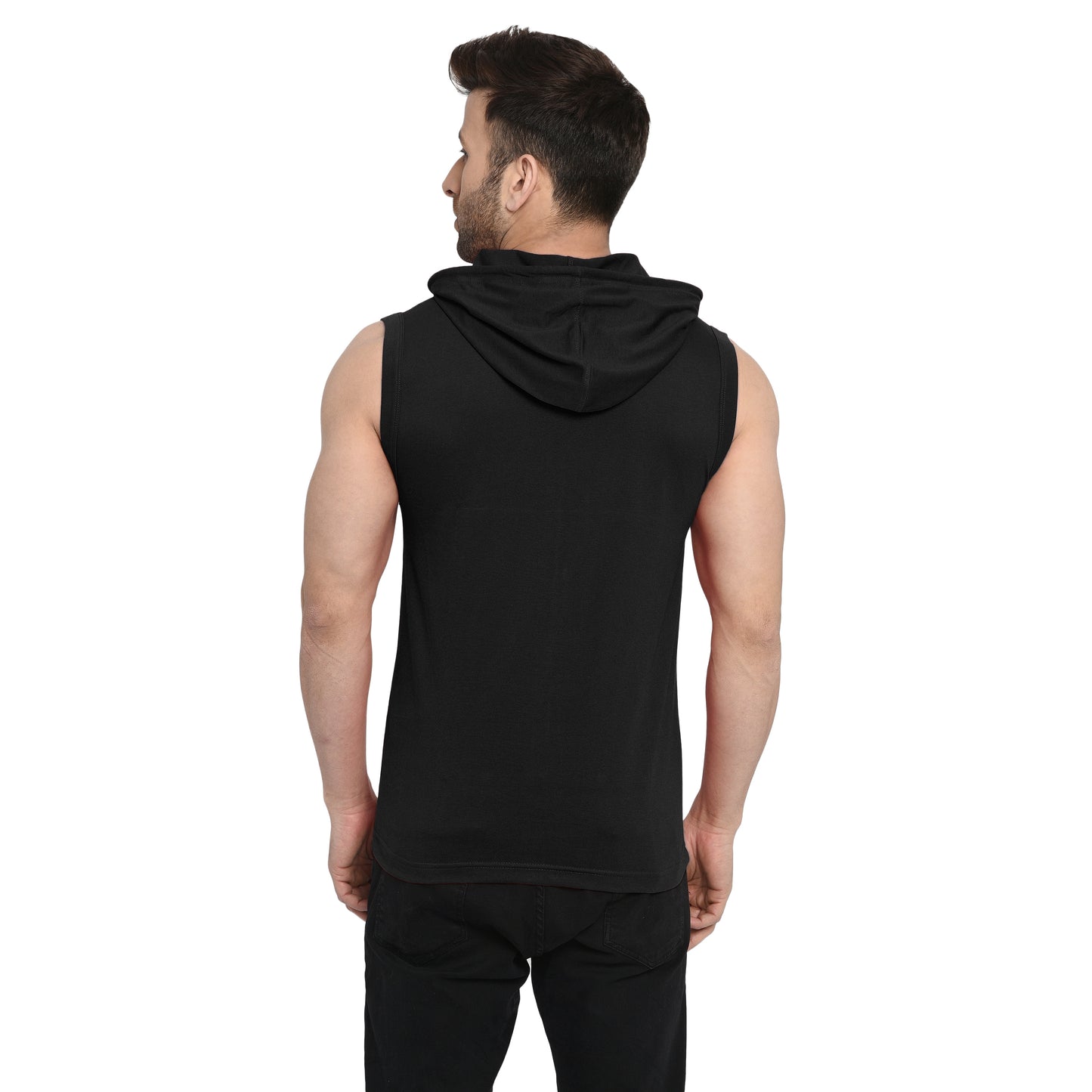 Men's Casanova Hoodie - Regular Fit Rich Cotton - Shadow Black