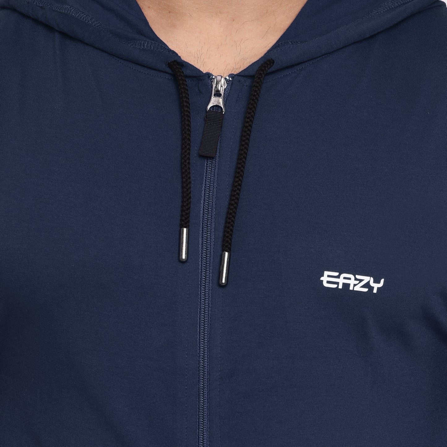 Men's Casanova Hoodie - Regular Fit Rich Cotton - Midnight Blue