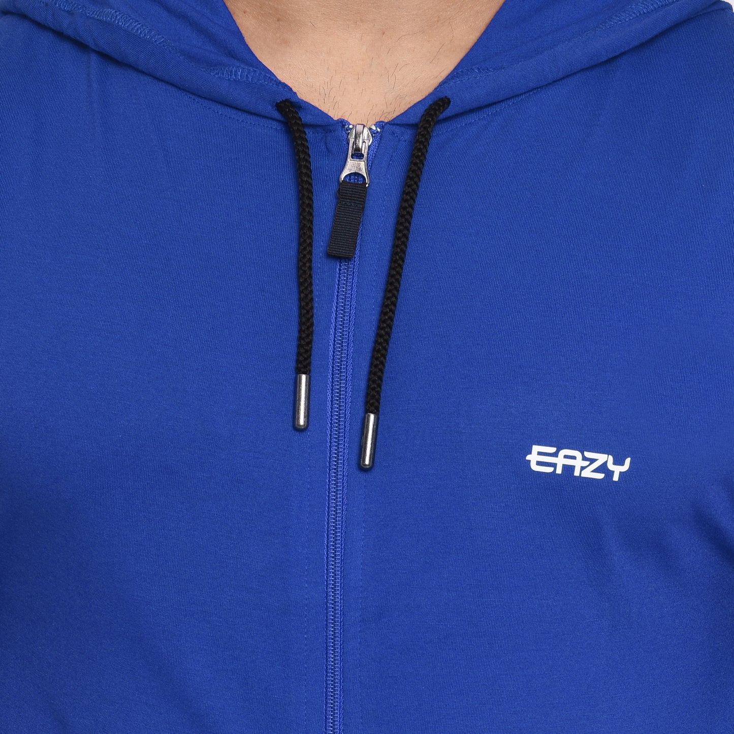 Men's Casanova Hoodie - Regular Fit Rich Cotton - Storm Blue