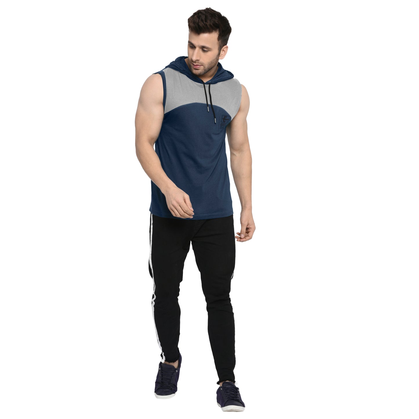 Men's Blaze Hoodie - Regular Fit Rich Cotton - Midnight Blue