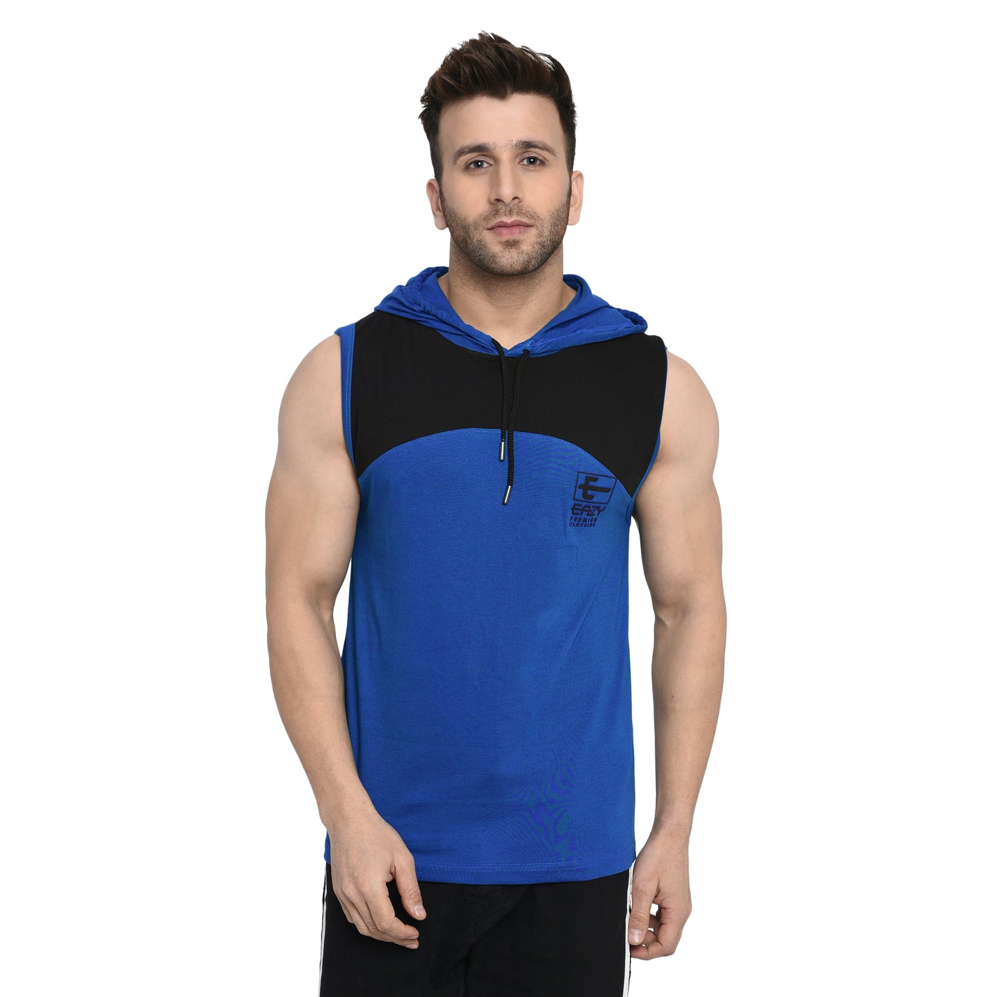 Men's Blaze Hoodie - Regular Fit Rich Cotton - Storm Blue