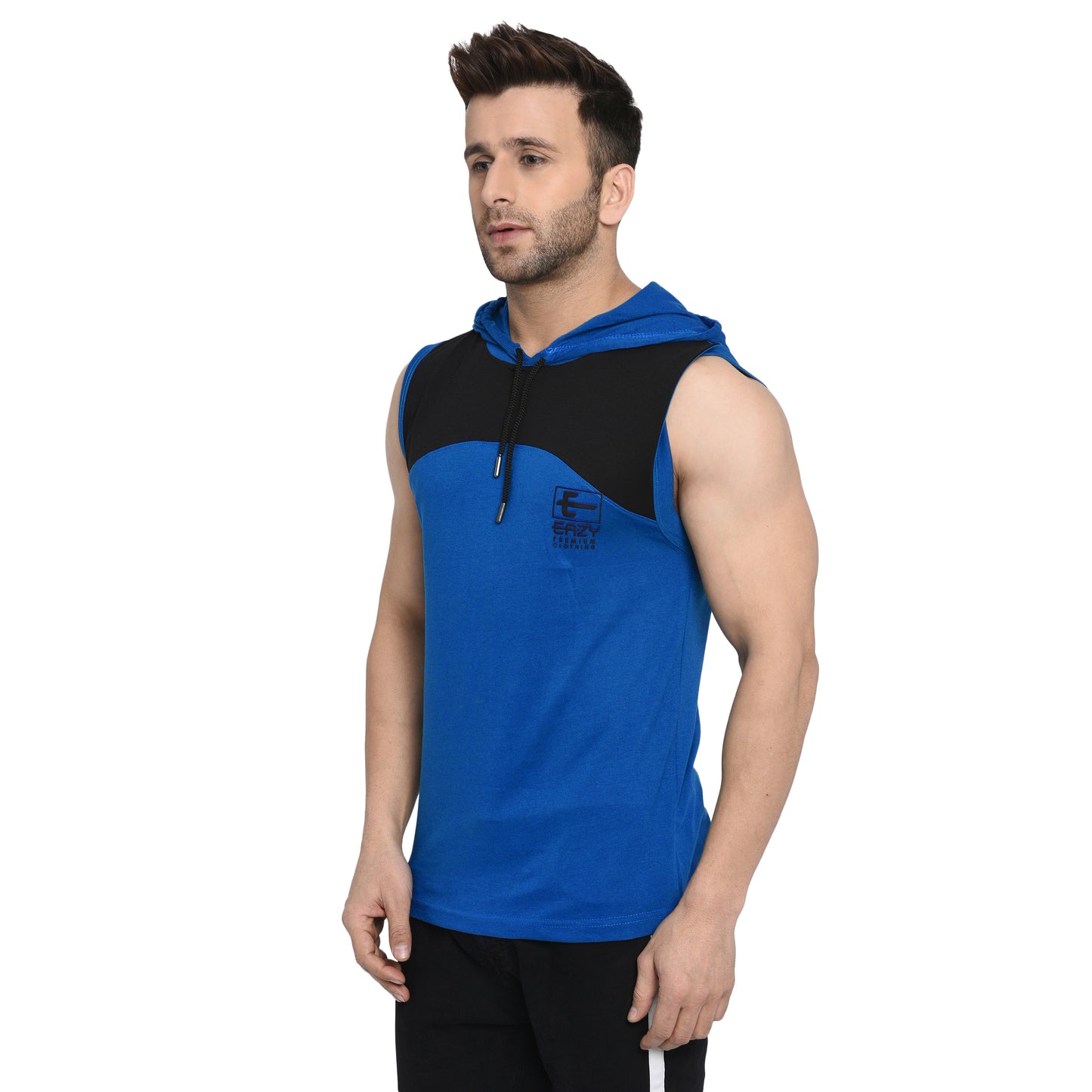 Men's Blaze Hoodie - Regular Fit Rich Cotton - Storm Blue