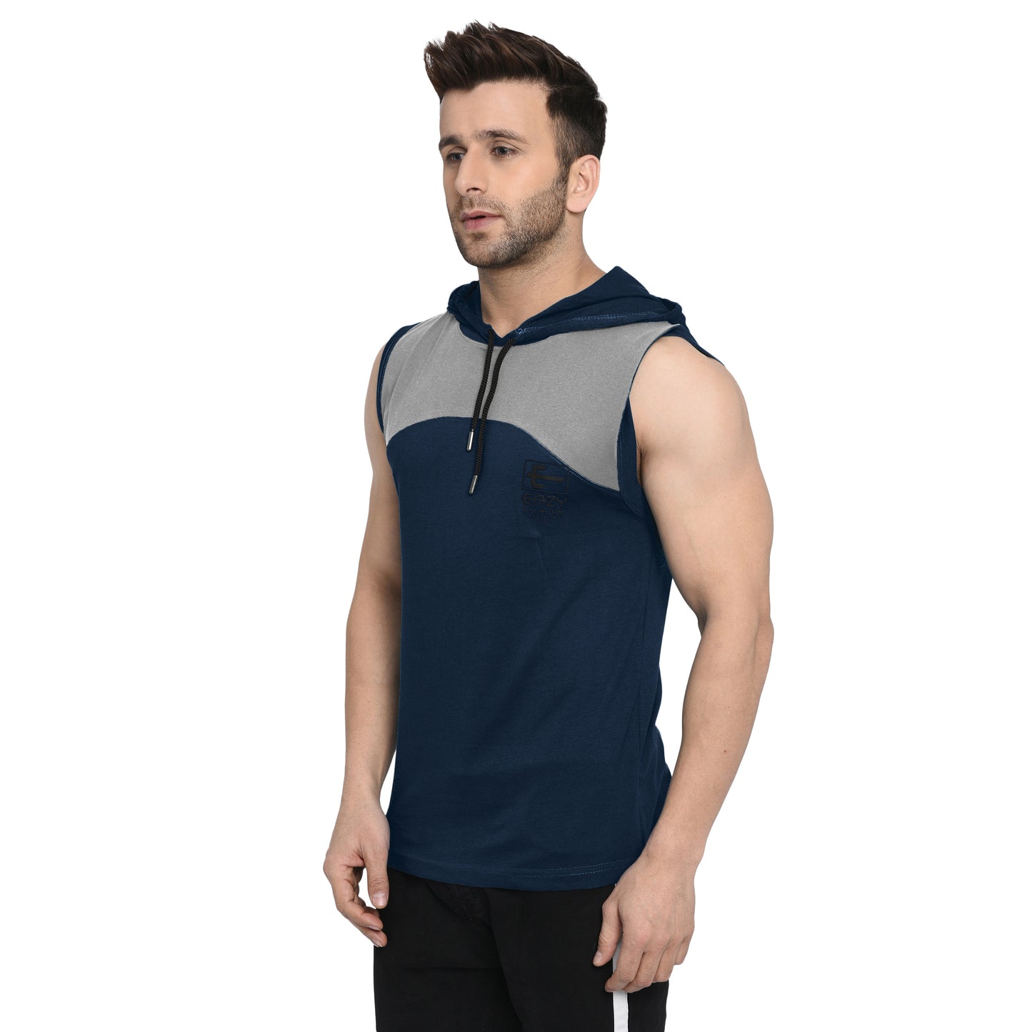 Men's Blaze Hoodie - Regular Fit Rich Cotton - Midnight Blue