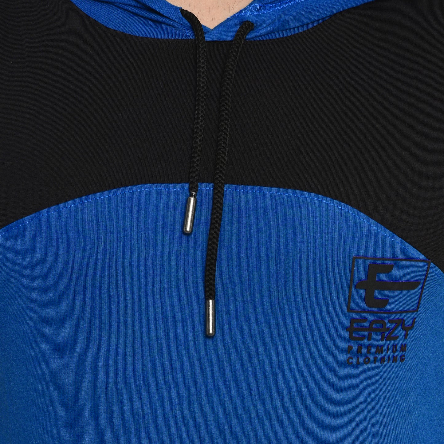 Men's Blaze Hoodie - Regular Fit Rich Cotton - Storm Blue