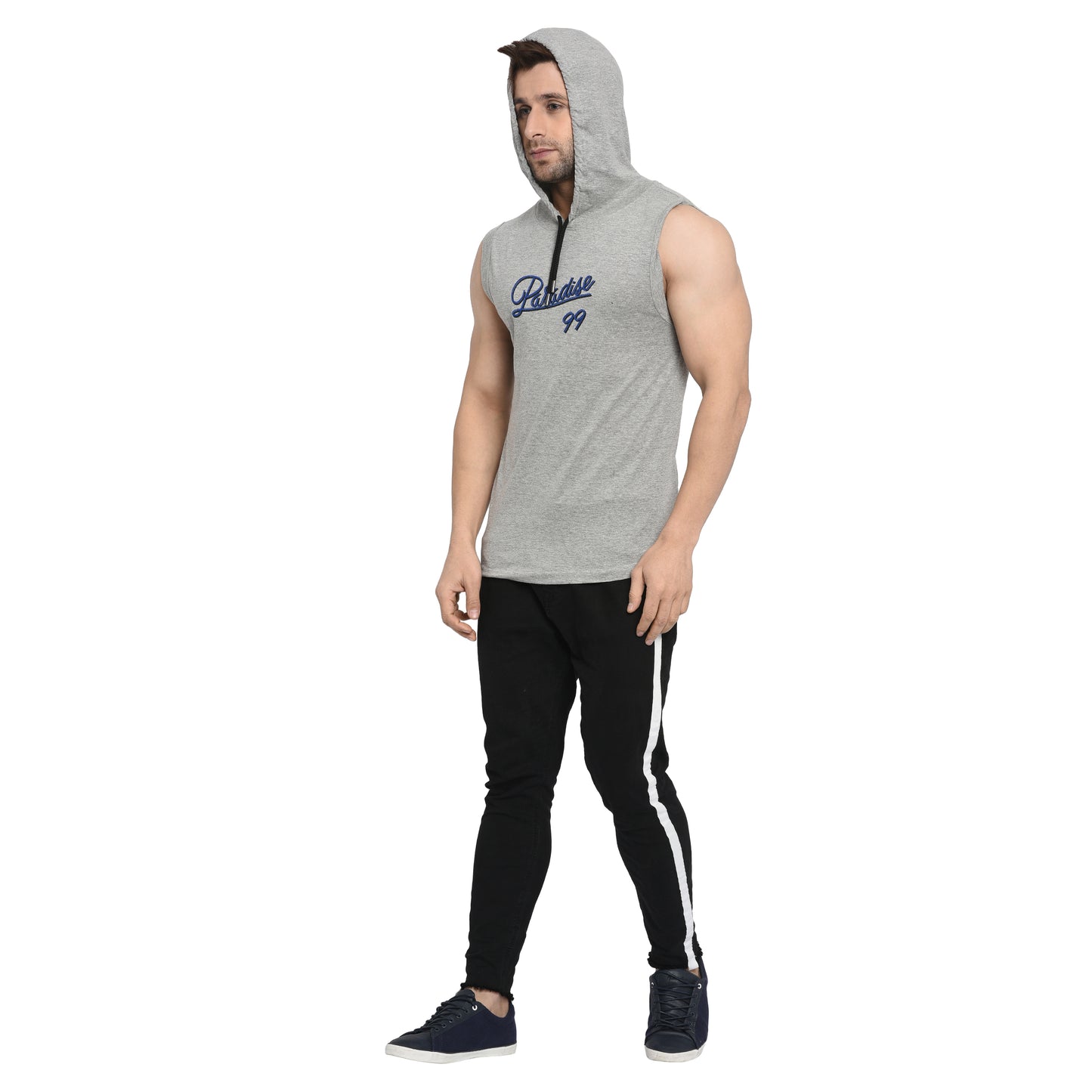 Men's Electro Hoodie - Regular Fit Rich Cotton - Urban Grey