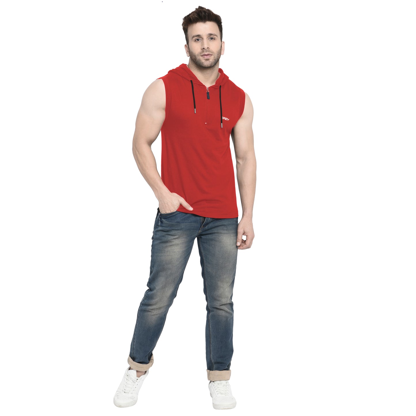 Men's Regalia Hoodie - Regular Fit Rich Cotton - Rebel Red