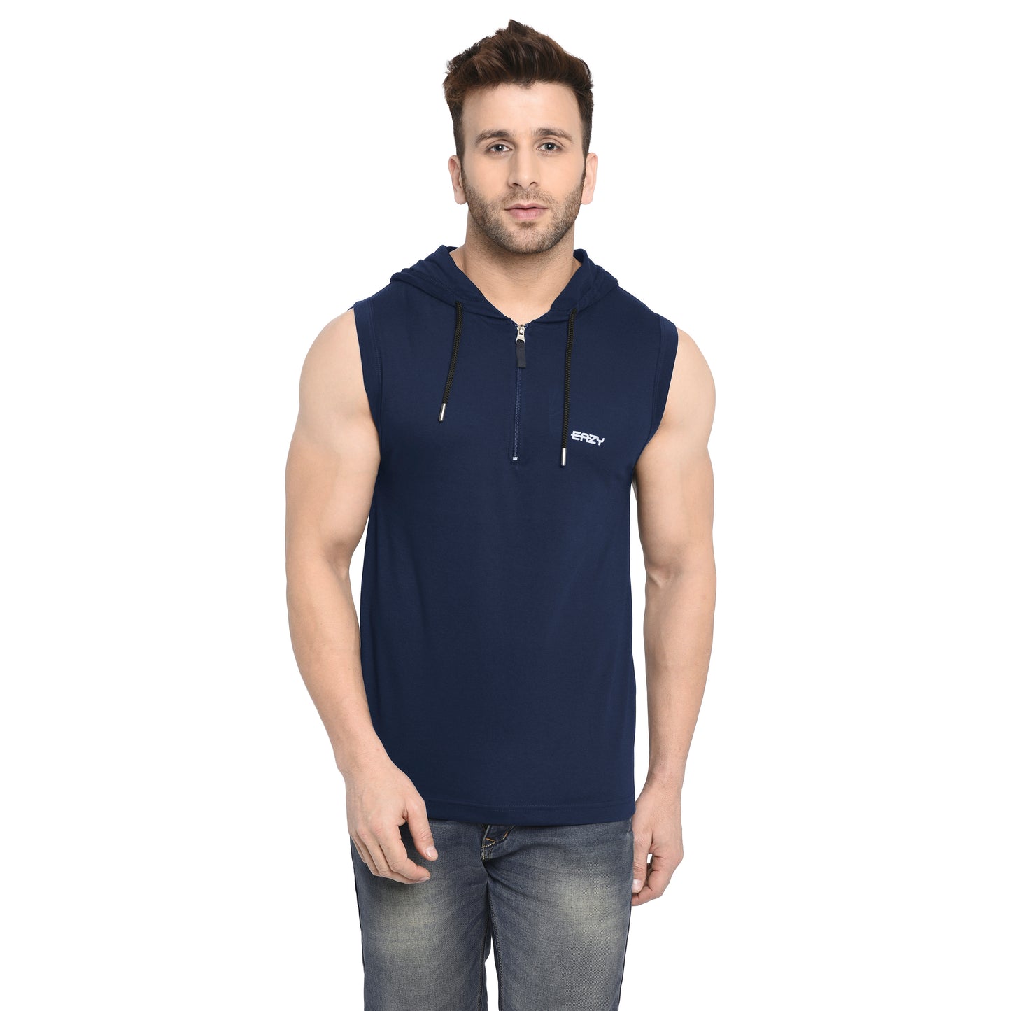 Men's Regalia Hoodie - Regular Fit Rich Cotton - Midnight Blue