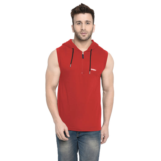 Men's Regalia Hoodie - Regular Fit Rich Cotton - Rebel Red