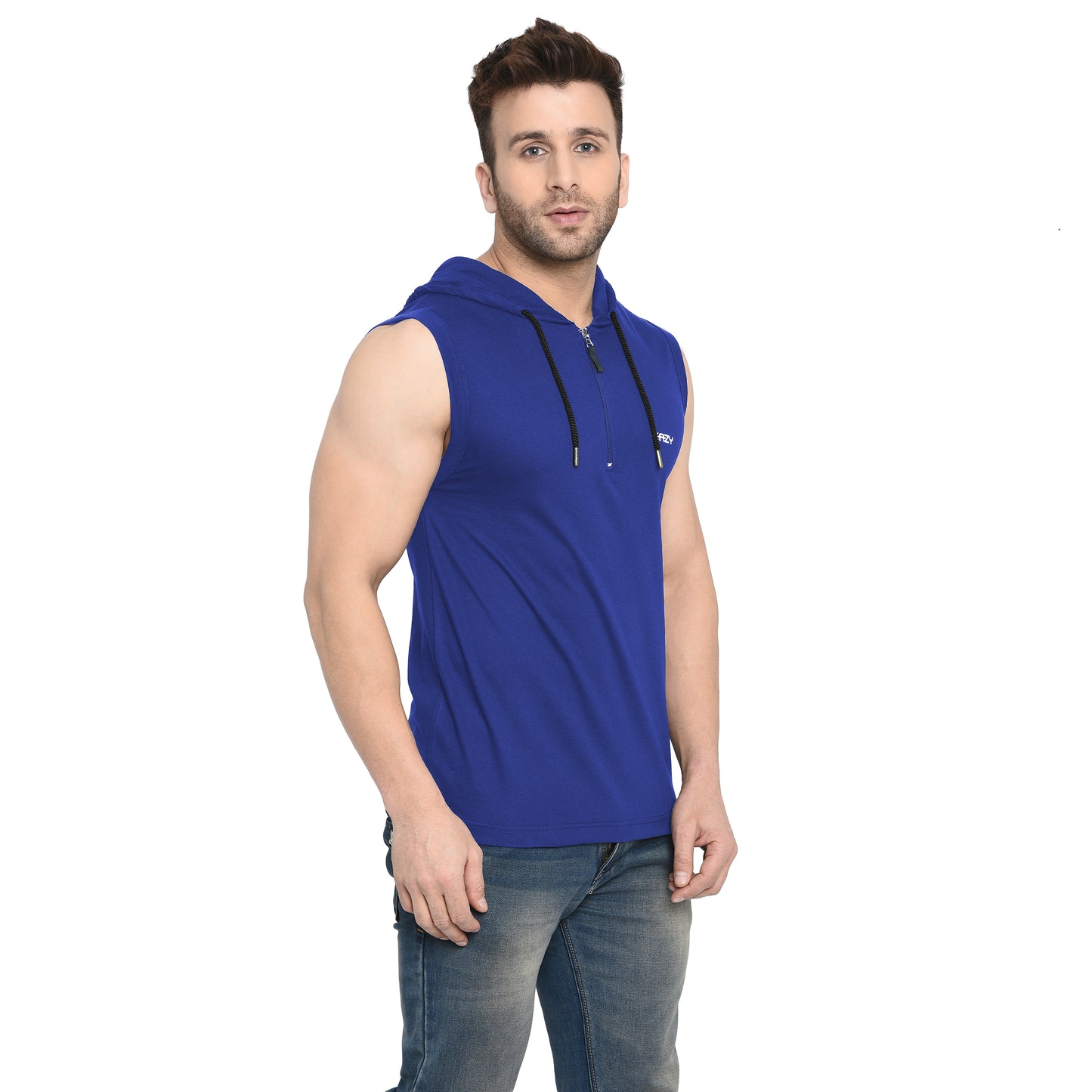 Men's Regalia Hoodie - Regular Fit Rich Cotton - Storm Blue