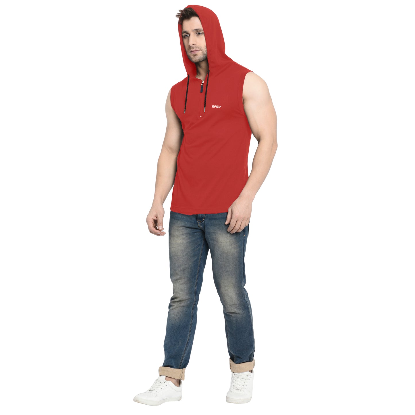 Men's Regalia Hoodie - Regular Fit Rich Cotton - Rebel Red