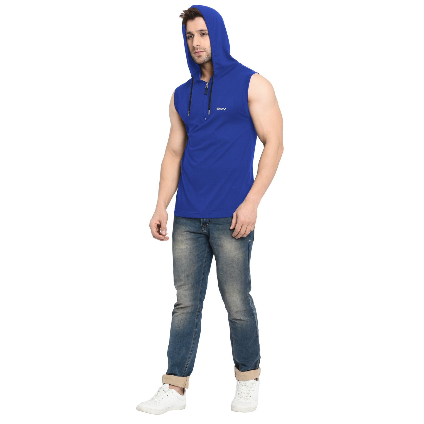 Men's Regalia Hoodie - Regular Fit Rich Cotton - Storm Blue
