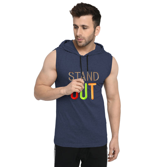 Men's Electro Hoodie - Regular Fit Rich Cotton - Midnight Blue