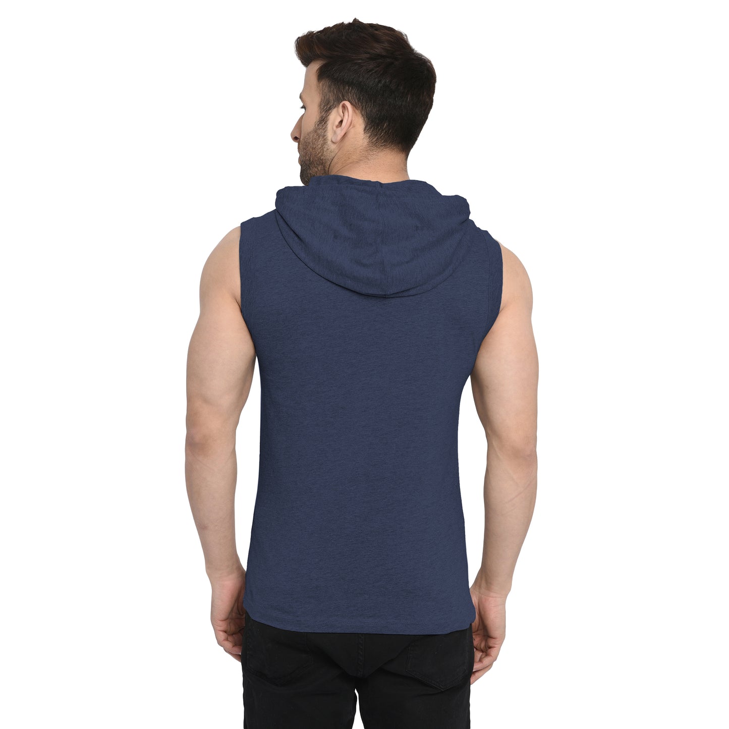 Men's Electro Hoodie - Regular Fit Rich Cotton - Midnight Blue